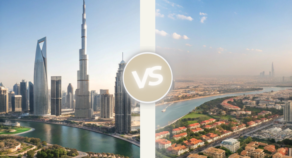 Jumeirah Village circle ou Business Bay lequel choisir pour investir