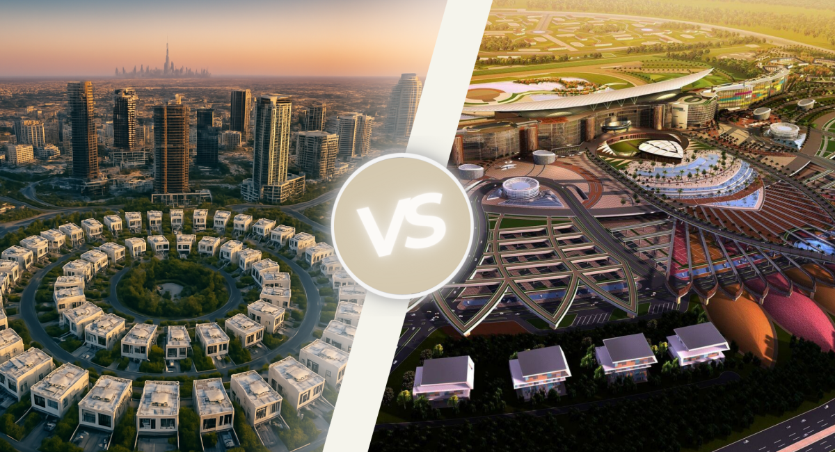 Jumeirah Village circle ou Meydan lequel choisir pour investir